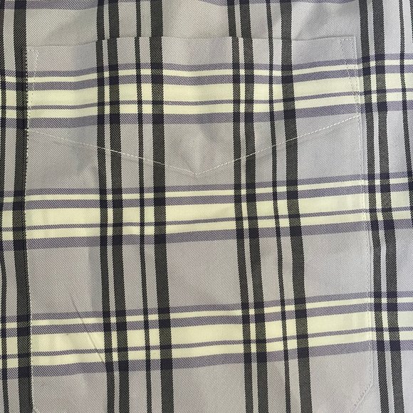 L Purple long sleeve david Donahue shirt - Picture 3 of 3